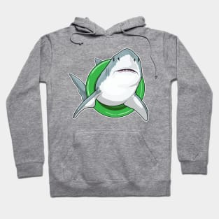 Shark Swimming Lifebuoy Hoodie